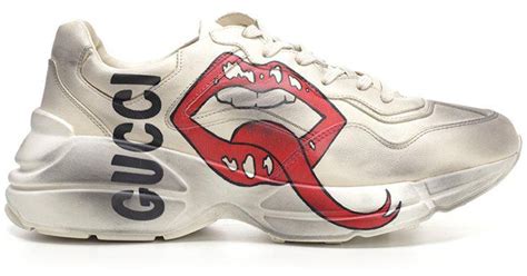 gucci shoes with tongue.